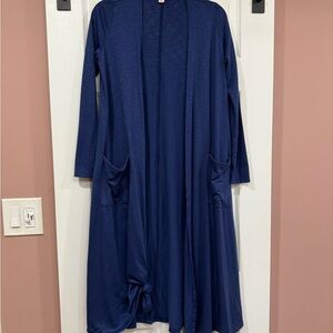 LuLaRoe Blue Duster